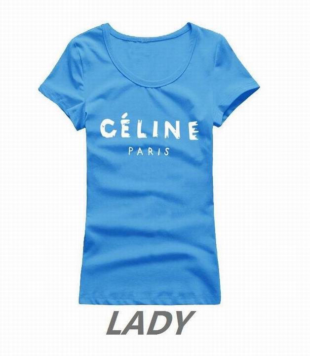 Celine short round collar T woman S-XL-015